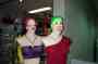Crazy manequins at airport store