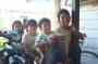 Indonesian kids hanging around