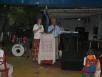 Twila speaking in a Nicaraguan church