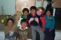Jenessa with local kids